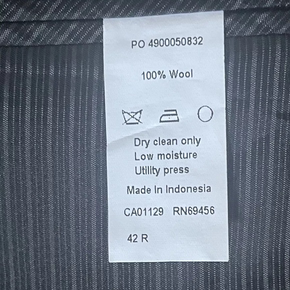 NWT Calvin Klein Men's Slim Fit Black Suit Jacket 42R - Picture 2 of 13